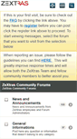 Mobile Screenshot of forums.zextras.com